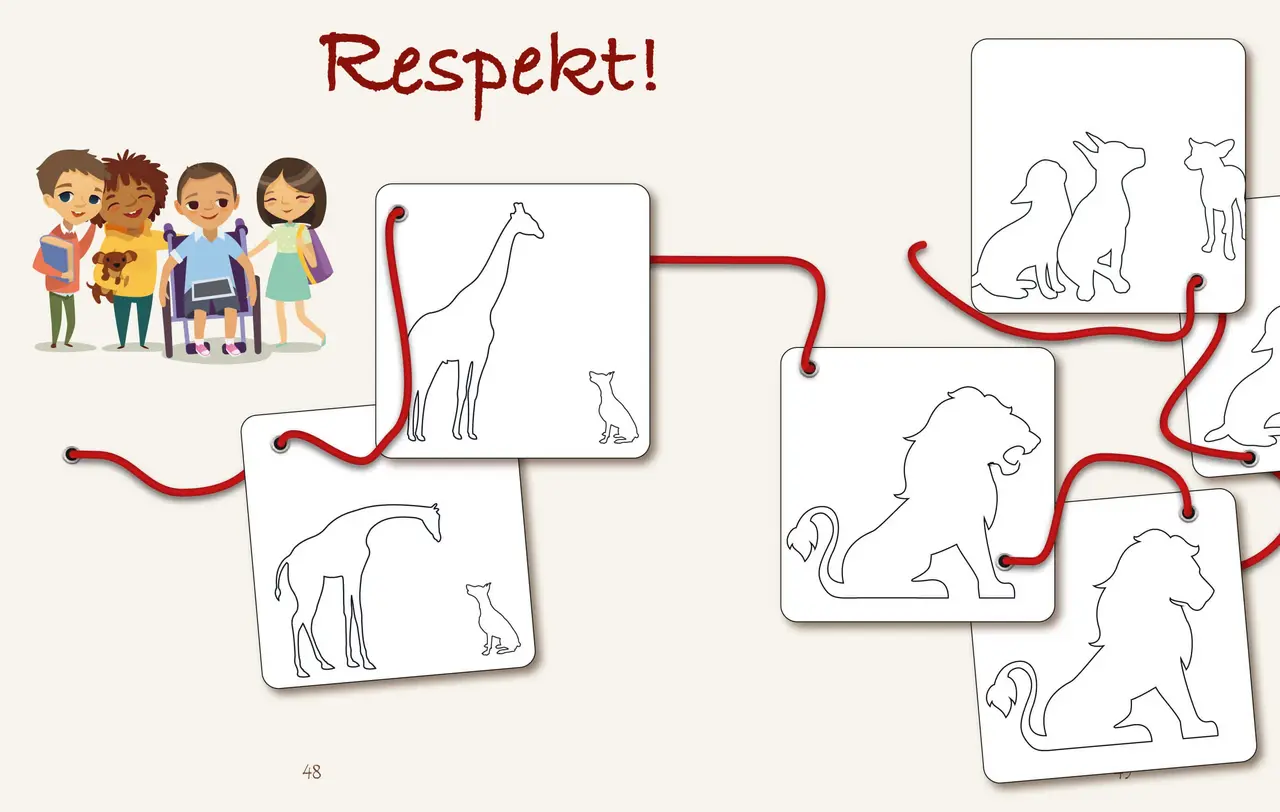 Ziel des Buches ist es, Themen wie Toleranz und Respekt kindgemäß anzusprechen.