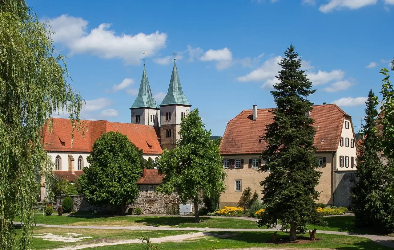 Die Stadtkirche in Murrhardt geht auf eine Klosterkirche zurück.