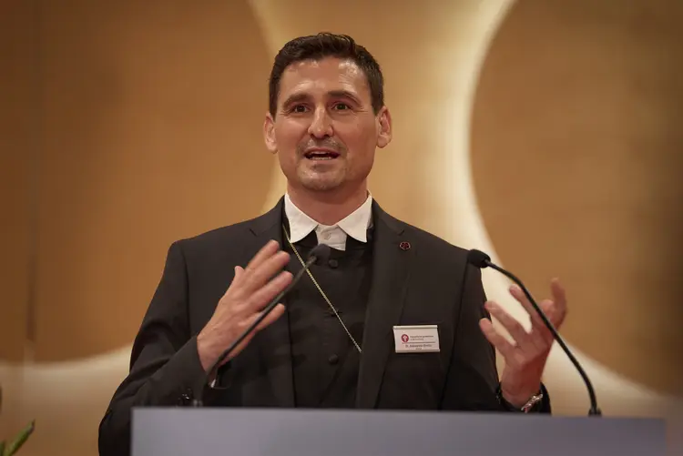 Bischof Dr. Aleksander Erniša der Evangelischen Kirche A.B. in der Republik Slowenien