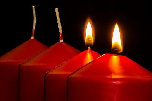 2. Advent Kerzen