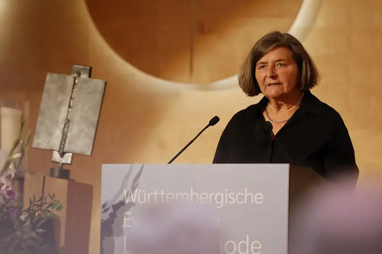 Sommertagung der württembergischen evangelischen Landessynode im Hospitalhof.