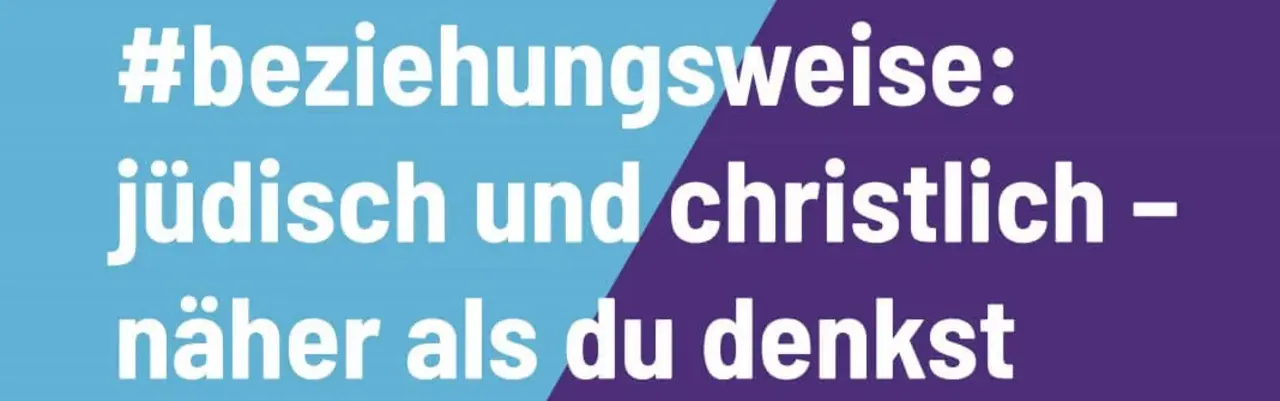 #beziehungsweise: Die ökumenische Plakatkampagne möchte bei vollem Respekt gegenüber den Verschiedenheiten der Religionen ihre wechselseitigen Bezüge ins Gespräch bringen.