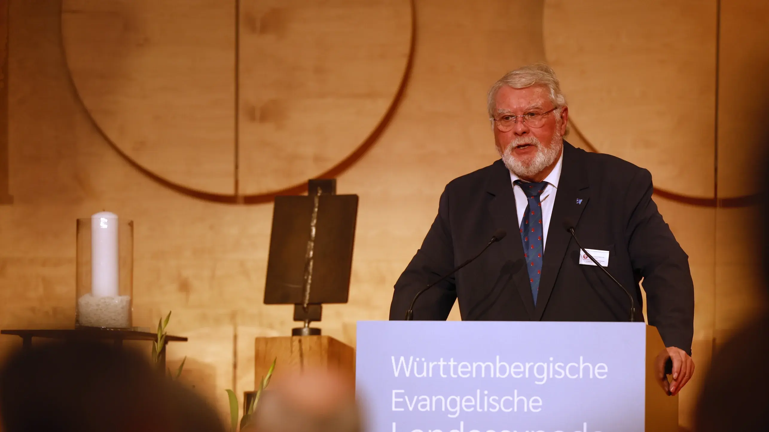 Herbsttagung der württembergischen evangelischen Landessynode im Hospitalhof.