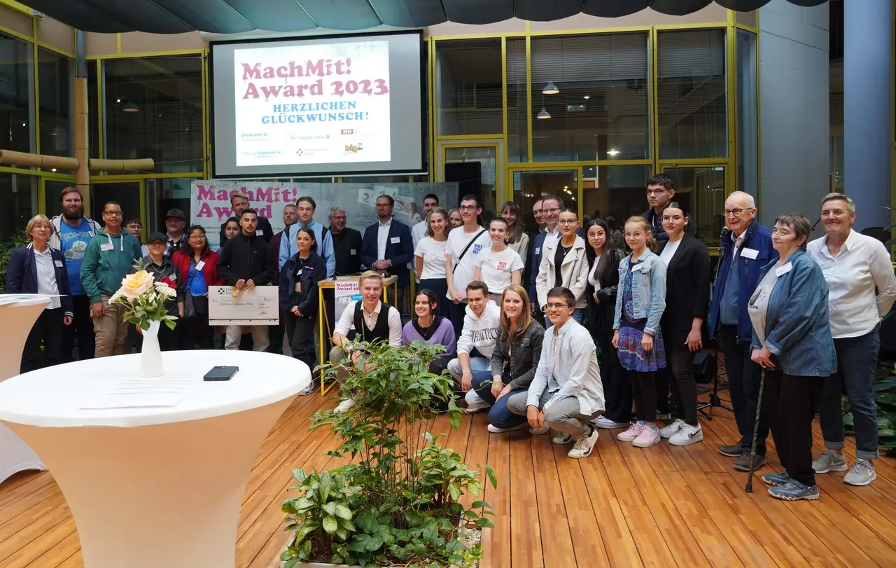 Preisträgerinnen und Preisträger des Jugenddiakoniepreises 2023