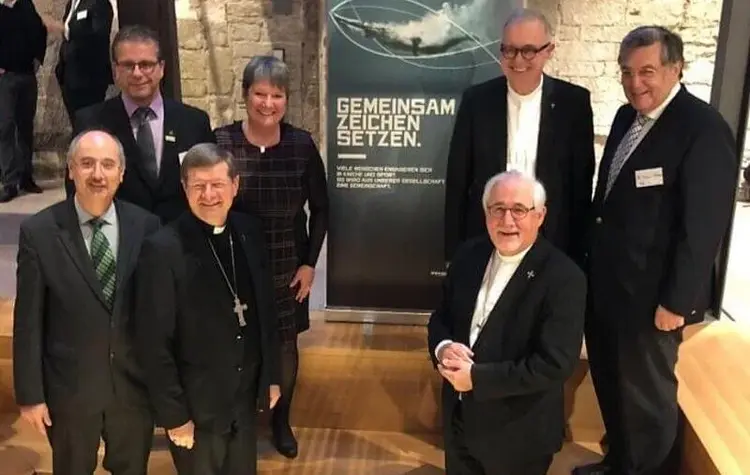 Die Teilnehmer des Spitzentreffens „Kirche und Sport“.