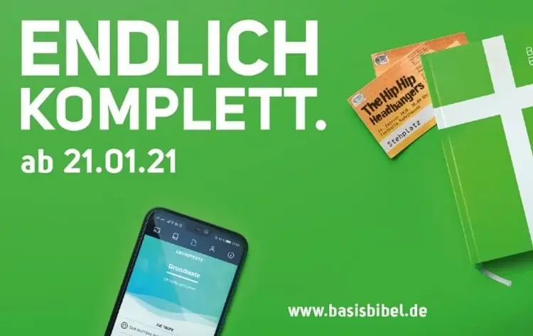 Jetzt erscheint die Basisbibel mit Altem und Neuem Testament.