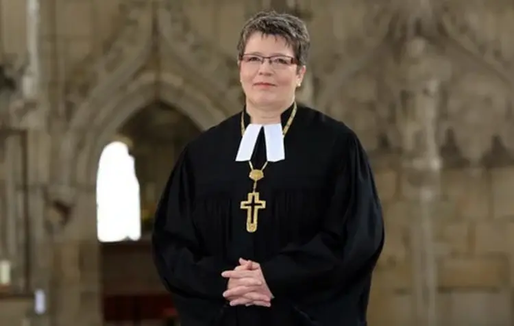 Ilse Junkermann als Landesbischöfin der Evangelischen Kirche in Mitteldeutschland.