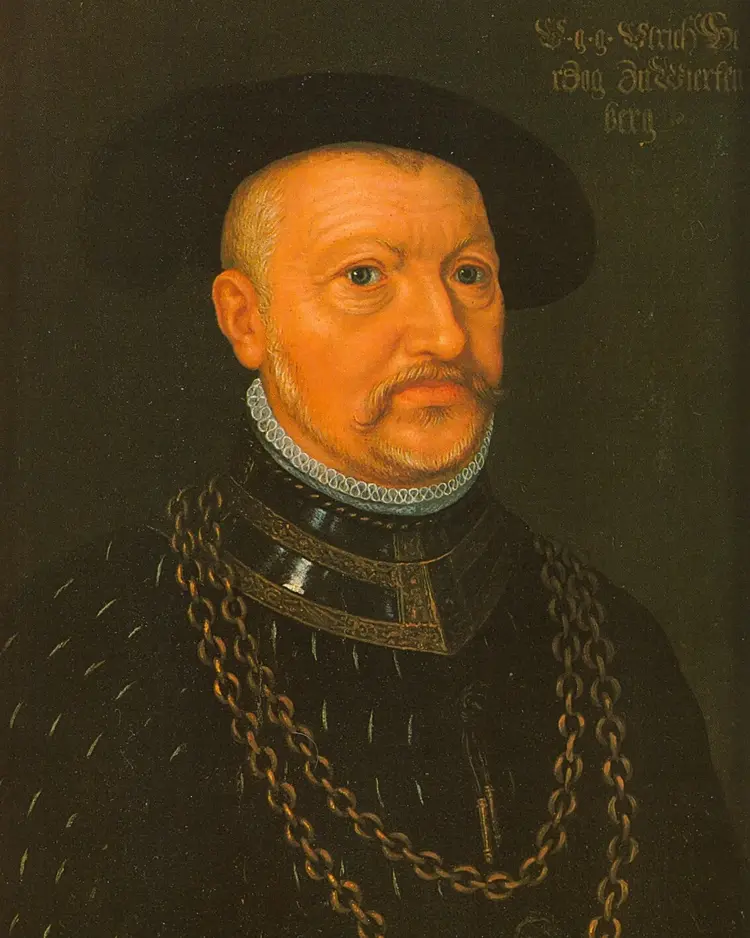 Herzog Ulrich von Württemberg war der erste protestantische Herrscher im Südwesten; an seiner Seite kämpfte Jerg Ratgeb im Bauernkrieg.