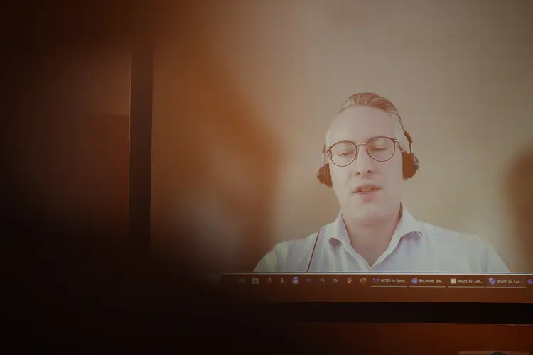 45-Gesetz-Aenderung-Haushaltsordnung-Christoph Müller-Herbstsynode-2024-Gottfried-Stoppel Herbsttagung der Württembergischen evangelischen Landessynode im Hospitalhof.