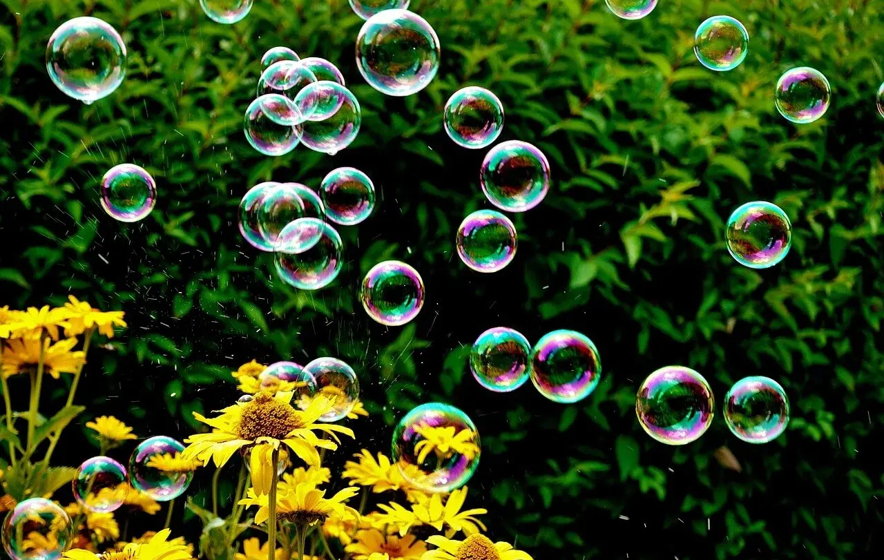 Seifenblasen sind eine von vielen Alternativen zu Luftballons
