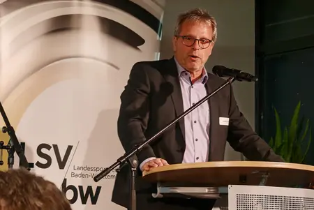 Andreas Felchle, Vizepräsident des Landessportverbands Baden-Württemberg (LSVBW) und Vorsitzender des Fördervereins des Olympiastützpunkts Stuttgart Andreas Felchle, Vizepräsident des Landessportverbands Baden-Württemberg (LSVBW) und Vorsitzender des Fördervereins des Olympiastützpunkts Stuttgart