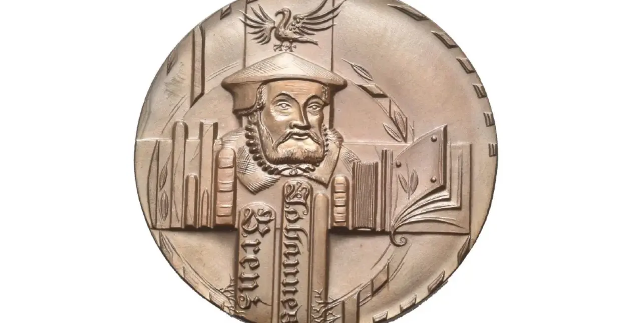 Brenz Medaille in Bronze Landesmuseum Wuerttemberg