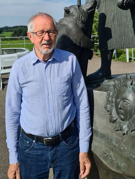 Georg Zimmer, Vorsitzenden des Fördervereins Gallus-Kapelle