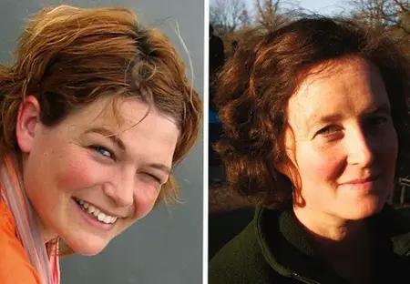 Marijke ten Cate (Illustrationen, l.) und Tanja Jeschke (Texte) haben die „Such-Bibel“ gestaltet.