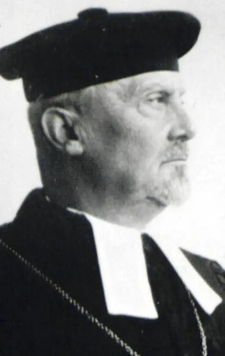 Der frühere württembergische Kirchenpräsident und Landesbischof Theophil Wurm.