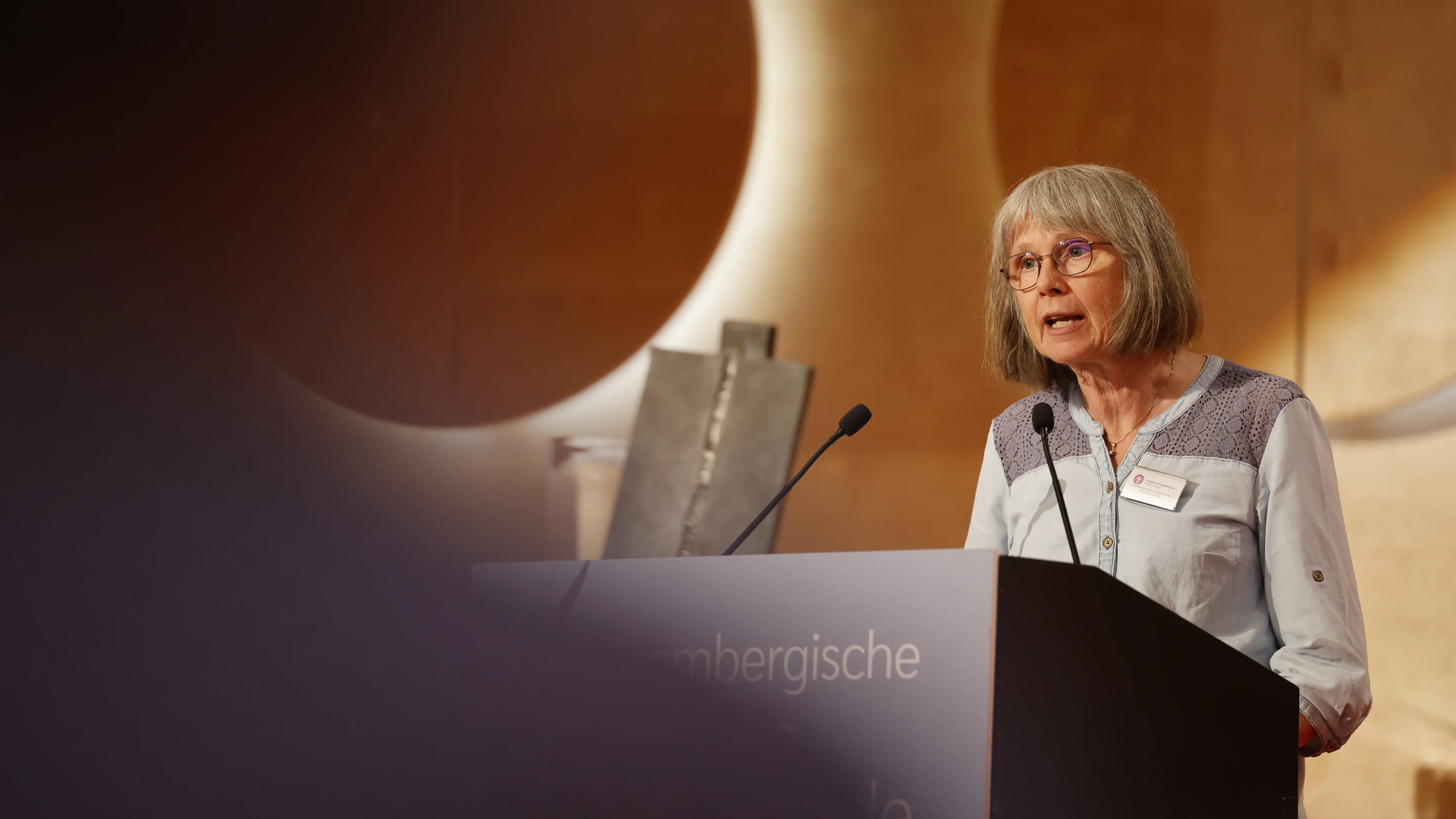 Sommertagung der württembergischen evangelischen Landessynode im Hospitalhof.