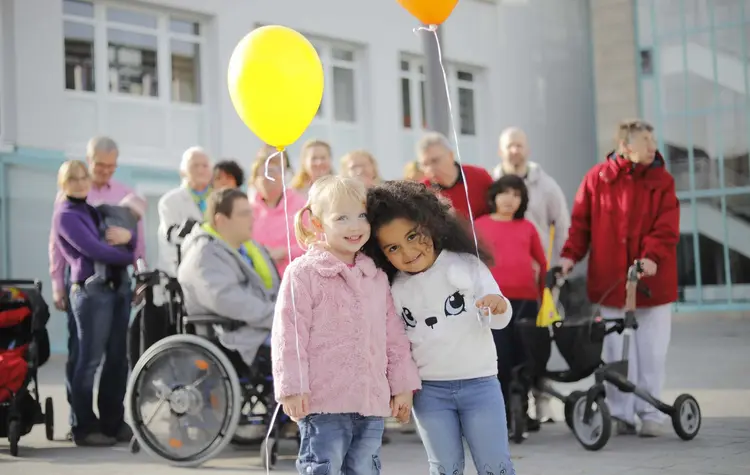 Inklusion ist eine Aufgabe, der sich die Diakonie Stetten verpflichtet fühlt.