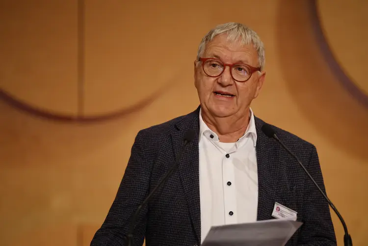 Herbsttagung der württembergischen evangelischen Landessynode im Hospitalhof.