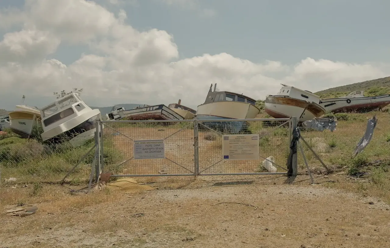 Ein Filmbild aus Georg Lutz Film „The Fruits of our Land“.