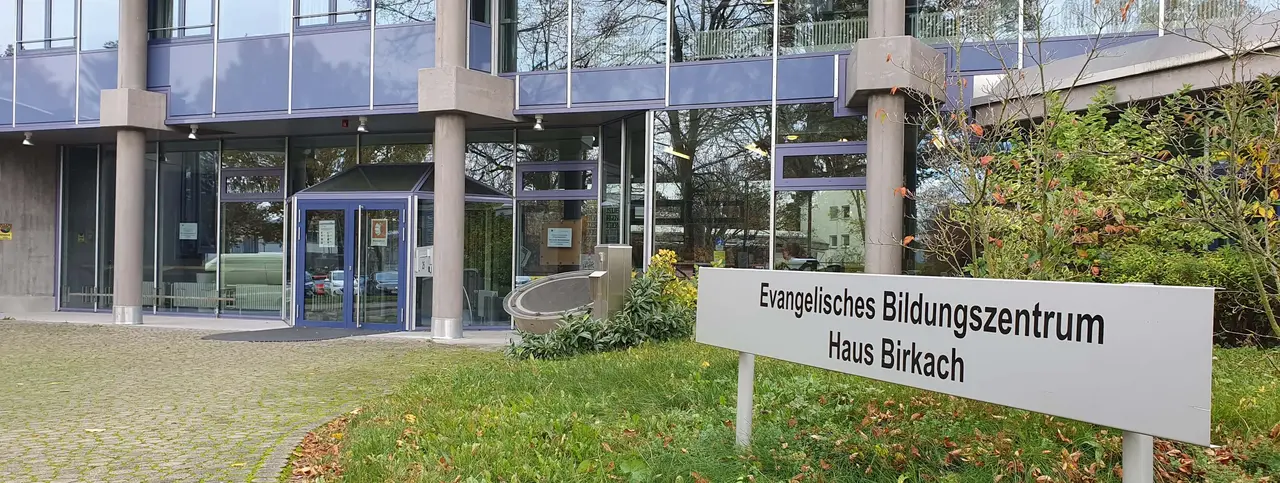 Das Bildungszentrum Haus Birkach beherbergt viele Aus- und Fortbildungsaktivitäten der Landeskirche.