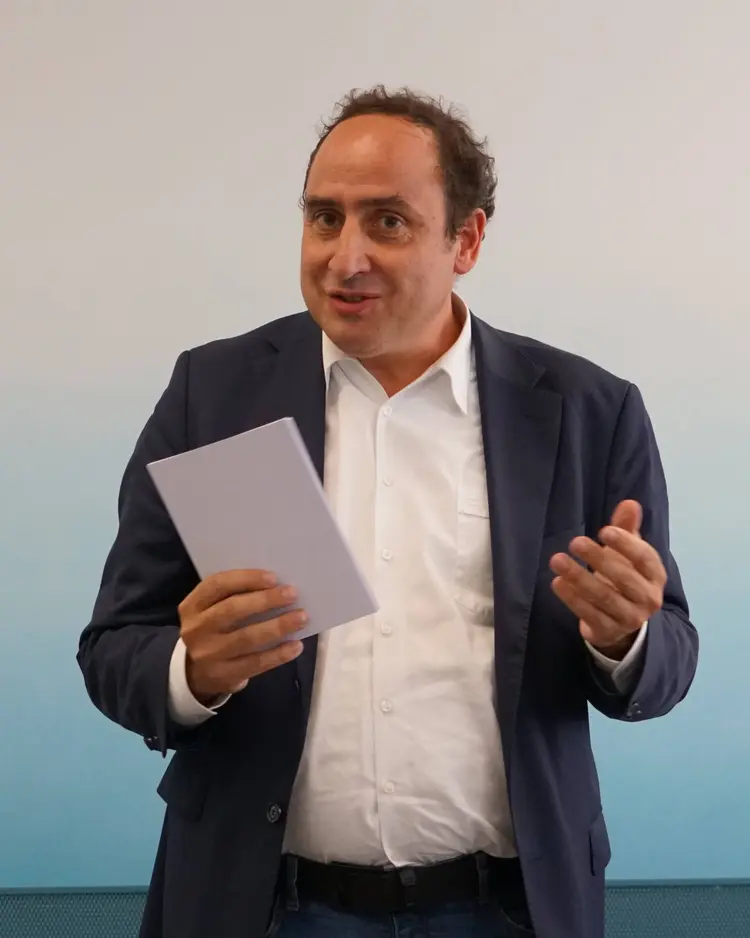 Oberkirchenrat Dr. Jörg Antoine betonte in seinem Grußwort die Vielfalt der Mitmachangebote in den prämierten Projekten.