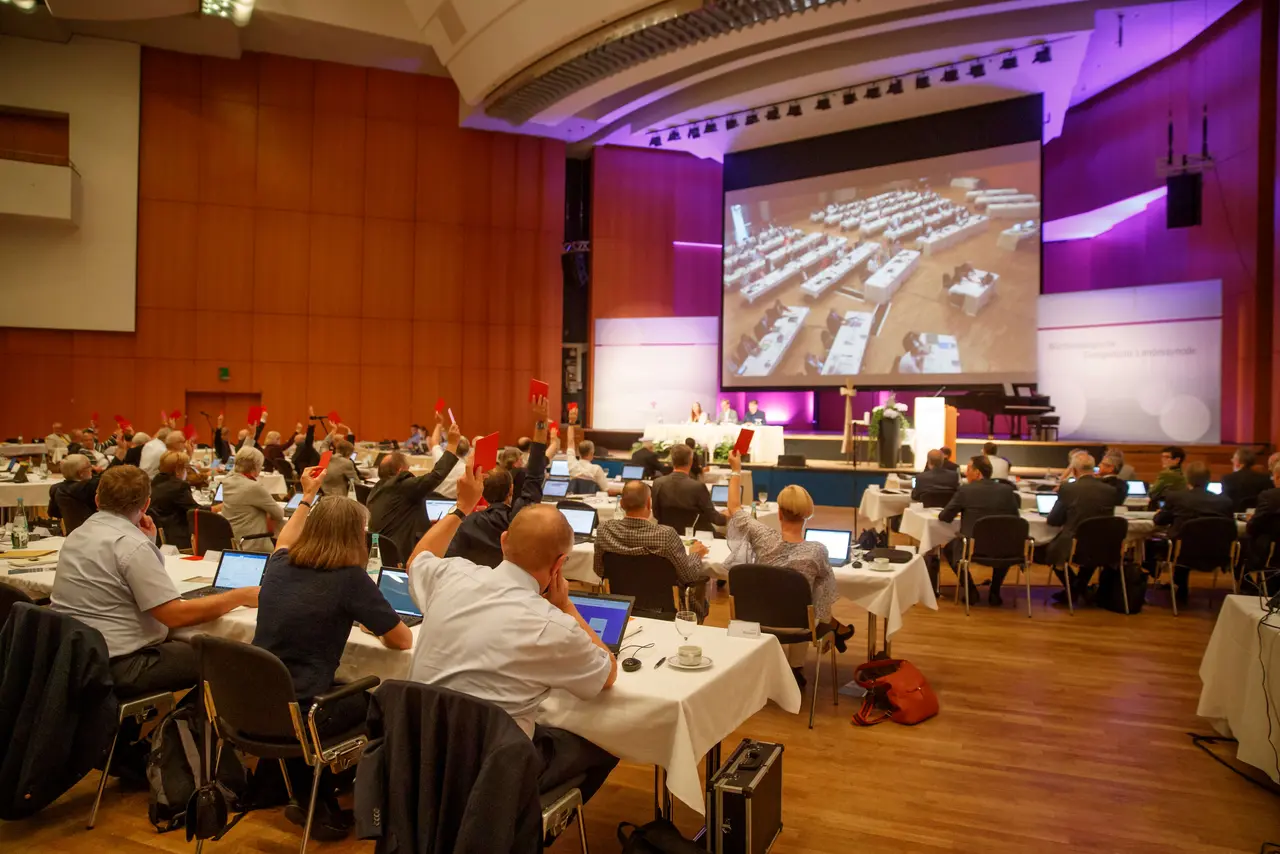Die diesjährige Sommertagung der Württembergischen Evangelischen Landessynode fand im Ulmer Maritim Hotel statt.