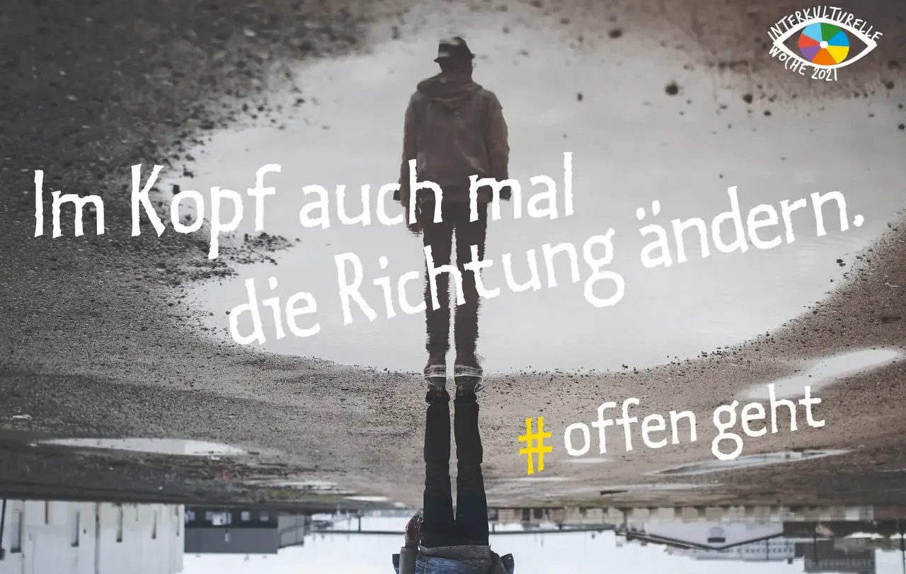 Mit verschiedenen Motiven macht die interkulturelle Woche auf die unterschiedlichen Schwerpunkte aufmerksam.
