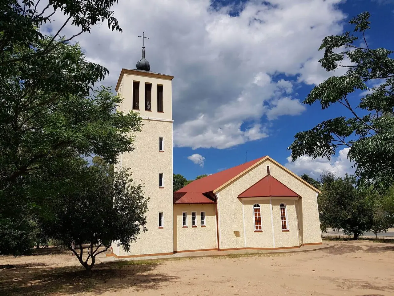 Die Kirche in Okahandja