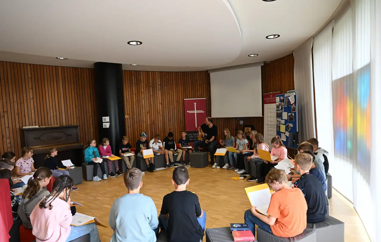 Im Evangelischen Lichtenstern-Gymnasium Sachsenheim