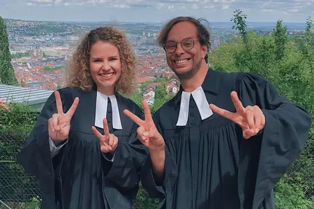 Sarah Schindler und Nicolai Opifanti