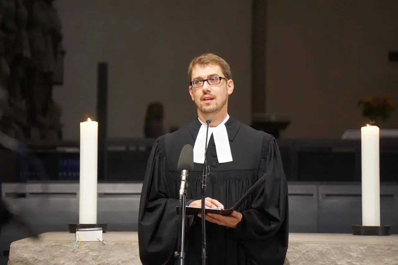 Andreas Wündisch beim Eröffnungsgottesdienst der Herbsttagung 2016