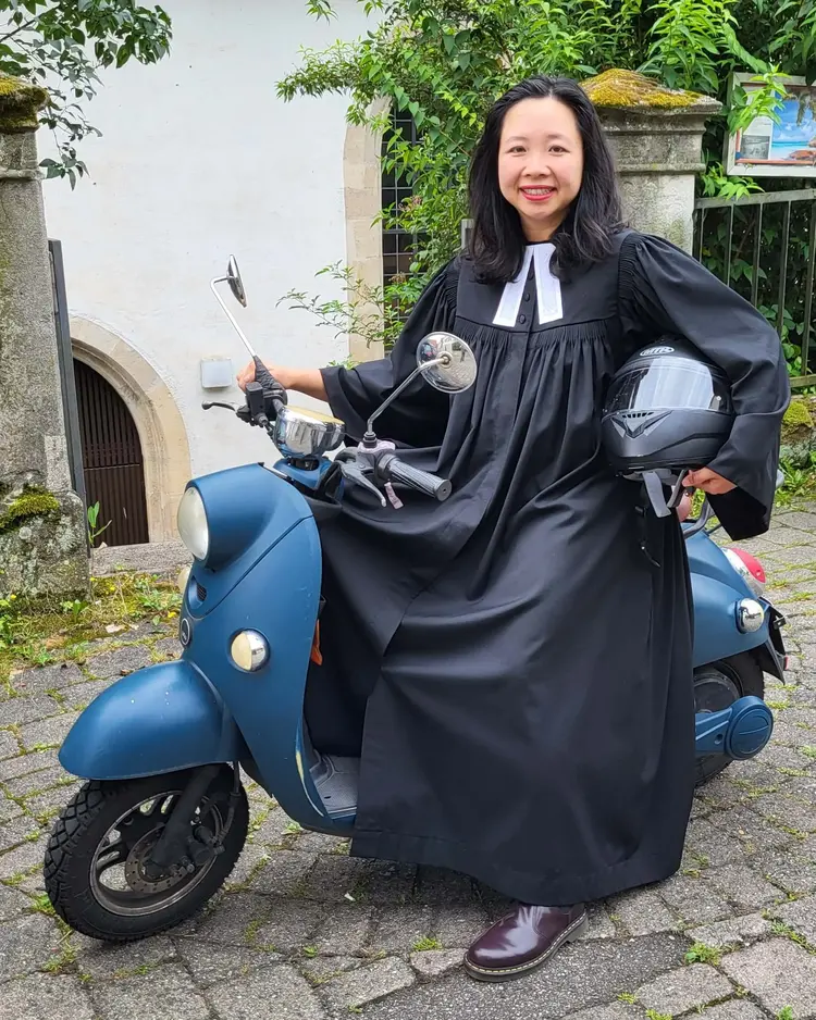 Pfarrerin Vinh An Vu von der Evangelischen Gesamtkirchengemeinde Hedelfingen-Rohracker-Frauenkopf