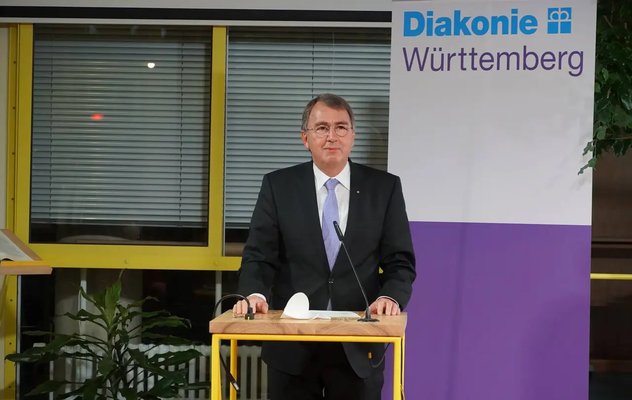 Verabschiedung Dieter Kaufmann Diakonisches Werk Oberkirchenrat Dieter Kaufmann.