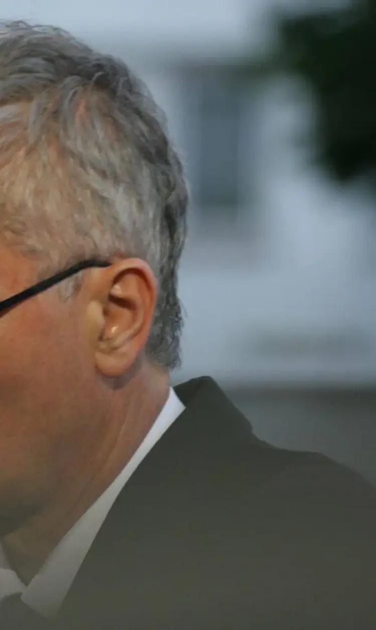 Dirigent und Landesposaunenwart Hans-Ulrich Nonnenmann.