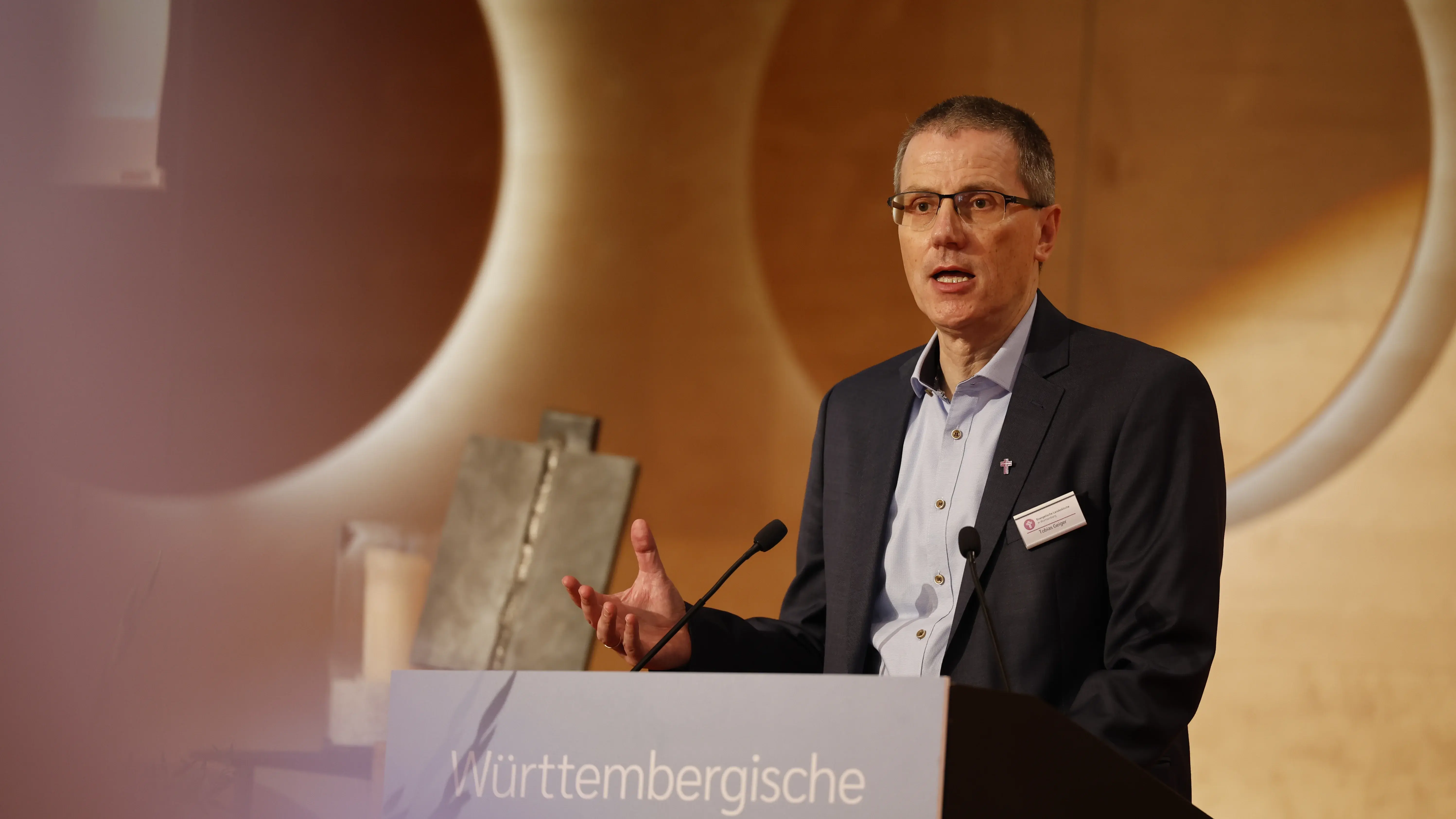 Sommertagung der württembergischen evangelischen Landessynode im Hospitalhof.