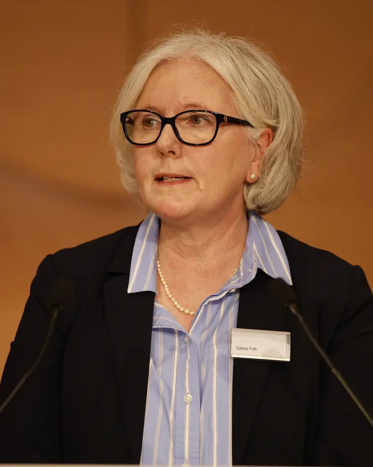 Synodalpräsidentin Sabine Foth
