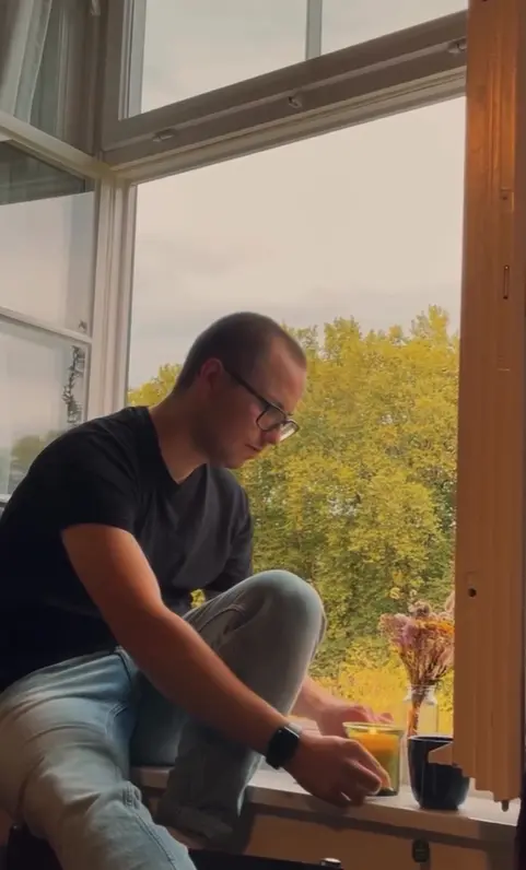 Arne Käfer, Instagram: @hoffnungsarne Bild: Screenshot Instagram