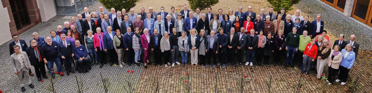 Herbsttagung der württembergischen evangelischen Landessynode im Hospitalhof.