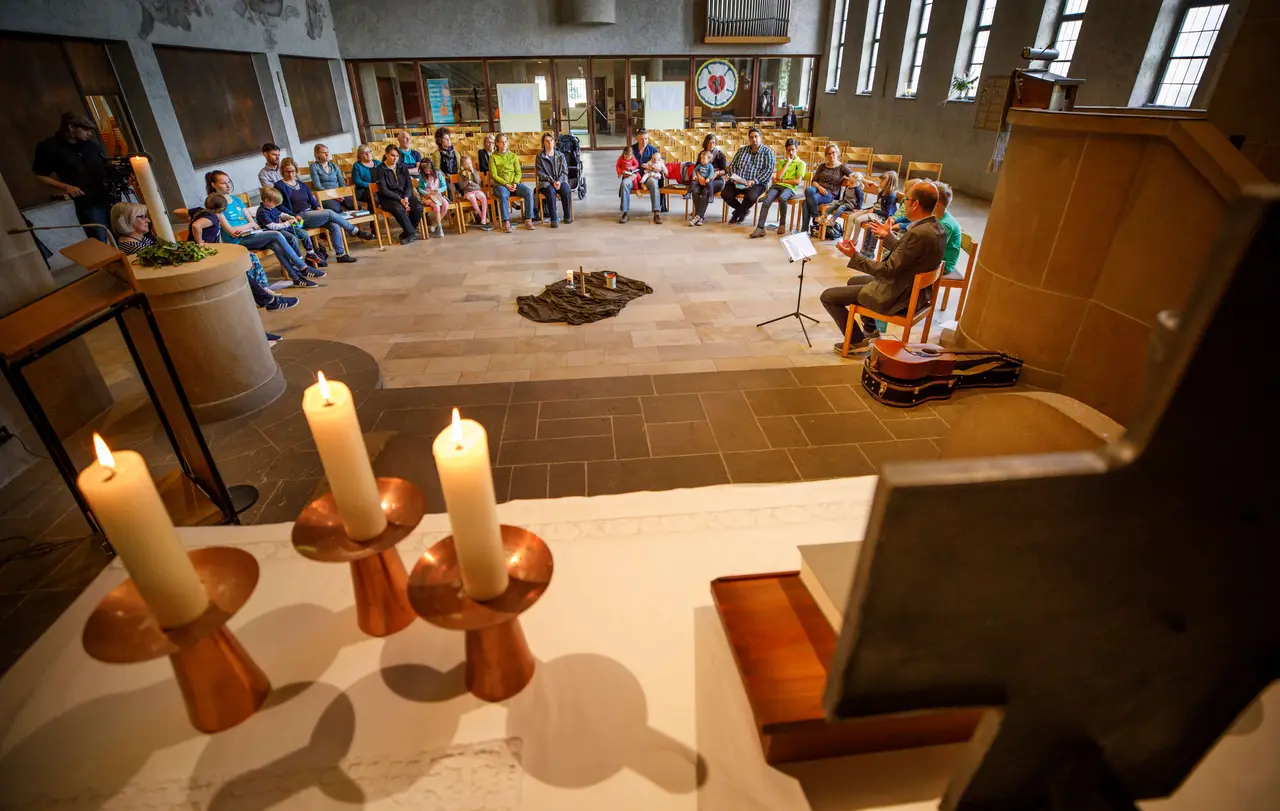 In der Evangelischen Landeskirche in Württemberg wurden im vergangenen Jahr 33.135 Kindergottesdienste gefeiert.