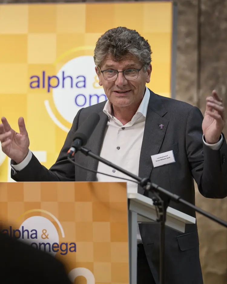 25 Jahre Alpha &amp; Omega: Landesbischof Ernst-Wilhelm Gohl