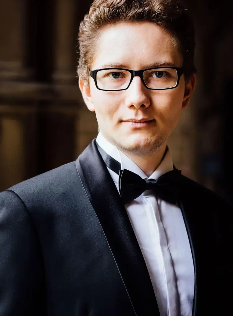 Benjamin Hartmann, Leiter des Maulbronner Kammerchors am Weltkulturerbe Kloster Maulbronn.