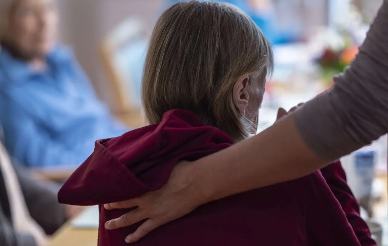 Auch das Hospiz Stuttgart feiert mit den Gästen und deren Familien Weihnachten.