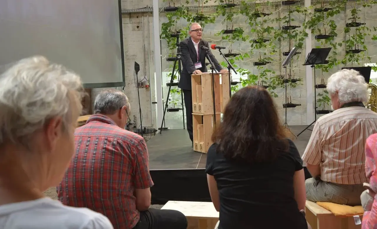 July in Wittenberg, Eröffnung der Ausstellung zur Basler Mission