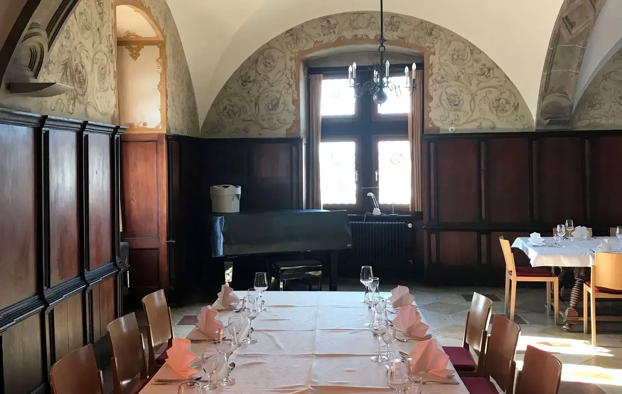 Im Rittersaal von Schloss Beilstein wird es ein Vesper geben.
