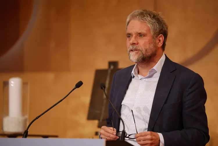 Herbsttagung der württembergischen evangelischen Landessynode im Hospitalhof.