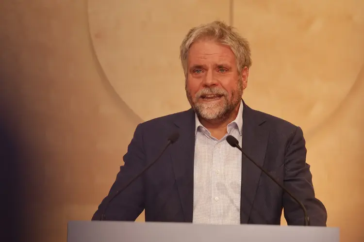 Herbsttagung der württembergischen evangelischen Landessynode im Hospitalhof.