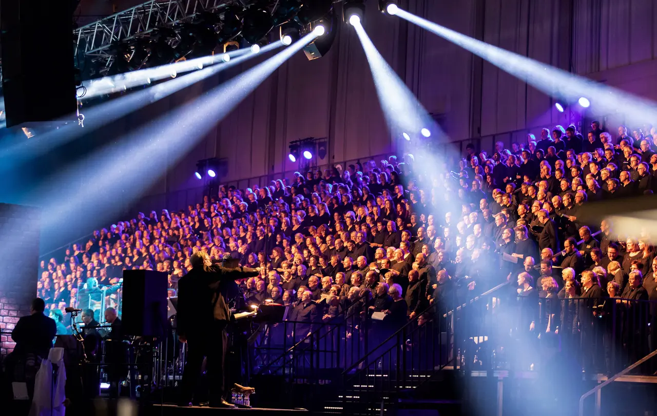 Stimmgewaltig: Die Chöre der Musical-Projekte der Stiftung Kreative Kirche