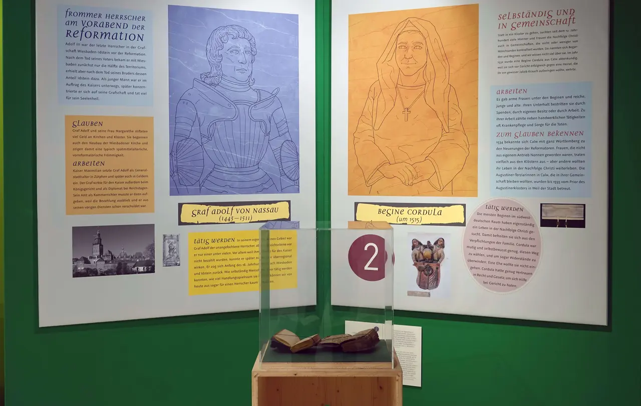 Die Ausstellung „Ungleiche Paare“ im Stuttgarter Bibelmuseum „bibliorama“. Die Eröffnung war im März zur Langen Nacht der Museen geplant, wurde aber wegen der Pandemie verschoben.